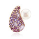 White Freshwater Pearl Silver Pendant (TPC)