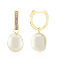 Freshwater pearl Silver Earrings