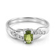 Cuprian Tourmaline Silver Ring