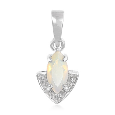 Indonesian Opal Silver Pendant
