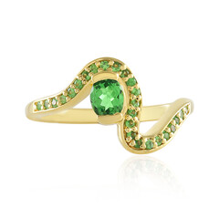 Tanzanian Tsavorite Silver Ring