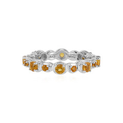 Citrine Silver Ring