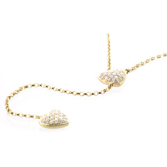 10K SI1 (H) Diamond Gold Necklace