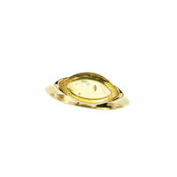 Baltic Amber Silver Ring