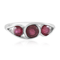 Madagascar Ruby Silver Ring