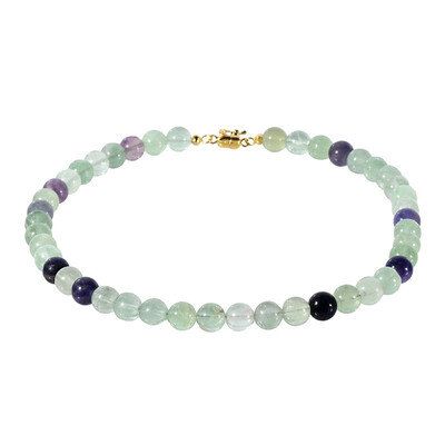 Fluorite Silver Necklace