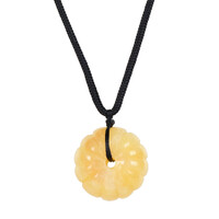 Orange calcite other Necklace