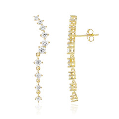 Zircon Silver Earrings
