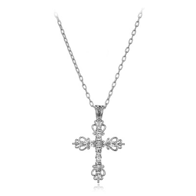 I3 (I) Diamond Brass Necklace (Juwelo Style)