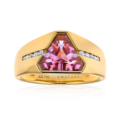 18K Pink Diaspore Gold Ring (AMAYANI)