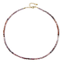 Fancy Spinel Silver Necklace