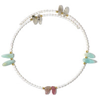 Labradorite Steel Choker (Riya)