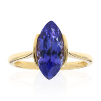 14K AAA Tanzanite Gold Ring (CIRARI)