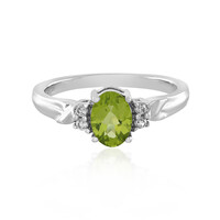 Arizona Peridot Silver Ring