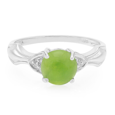 Imperial Chrysoprase Silver Ring