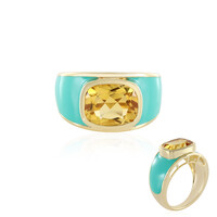 Citrine Silver Ring