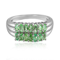 Paraiba Tourmaline Silver Ring