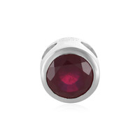 Madagascar Ruby Silver Pendant