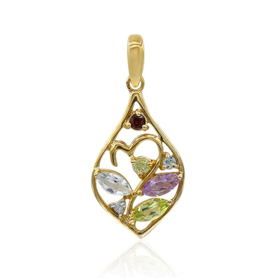 Amethyst Silver Pendant