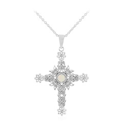 Welo Opal Silver Necklace