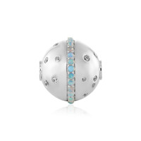 Welo Opal Silver Pendant