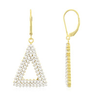 Zircon Silver Earrings
