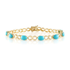Sleeping Beauty Turquoise Silver Bracelet (Faszination Türkis)