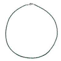 Malachite Silver Necklace