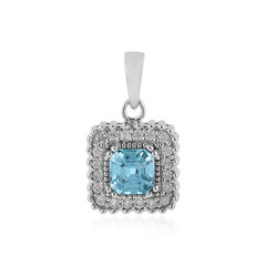 Ratanakiri Zircon Silver Pendant