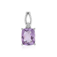 Azure Quartz Silver Pendant