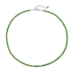 Mystic Hematite Silver Necklace