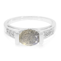 Labradorite Silver Ring