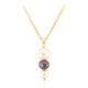 White Freshwater Pearl Silver Necklace