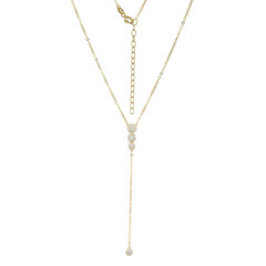 Zircon Silver Necklace