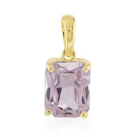 9K Kunzite Gold Pendant