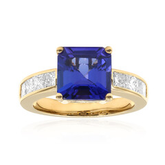 18K AAA Tanzanite Gold Ring (CIRARI)