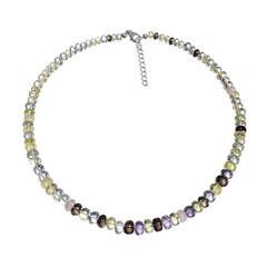 Amethyst Silver Necklace