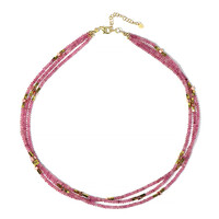 Rose Hematite Silver Necklace