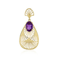 9K Amethyst Gold Pendant (Ornaments by de Melo)