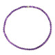 Siberian Amethyst Silver Necklace