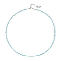 Apatite Silver Necklace