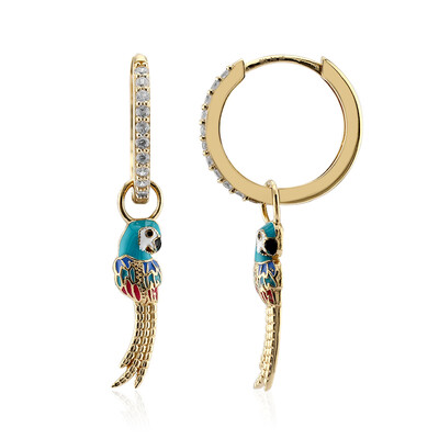 Zircon Silver Earrings