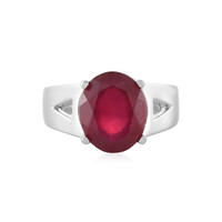 Madagascar Ruby Silver Ring