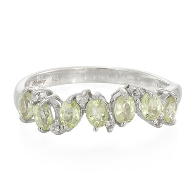 Paraiba Tourmaline Silver Ring