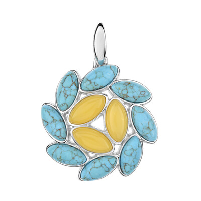 Turquoise Silver Pendant (dagen)