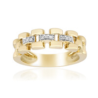 SI1 (G) Diamond Silver Ring