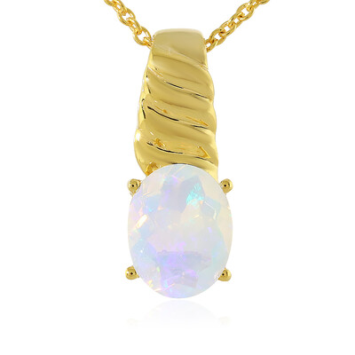 Welo Opal Silver Necklace