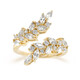 White Topaz Silver Ring