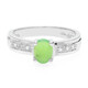 Imperial Chrysoprase Silver Ring