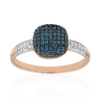 14K PK (H) Diamond Gold Ring